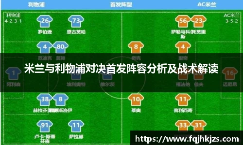 米兰与利物浦对决首发阵容分析及战术解读